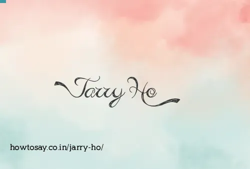 Jarry Ho