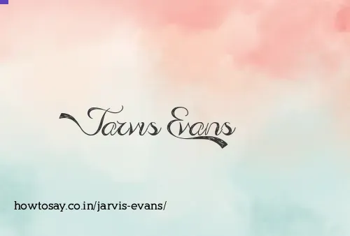 Jarvis Evans