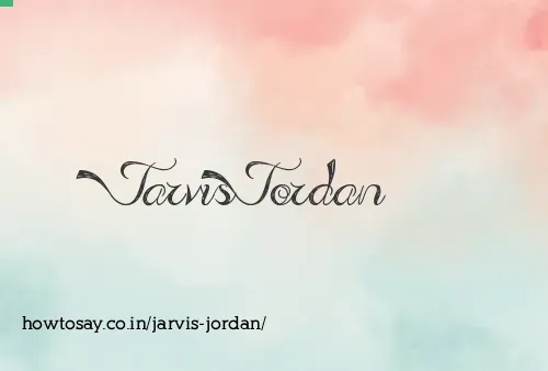 Jarvis Jordan
