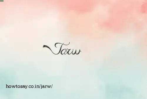 Jarw