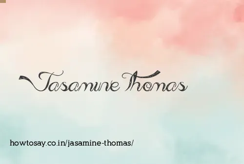 Jasamine Thomas