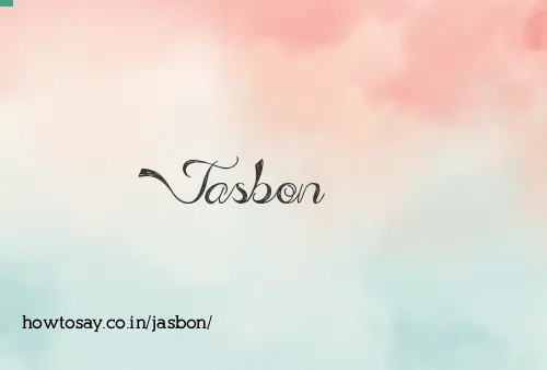Jasbon