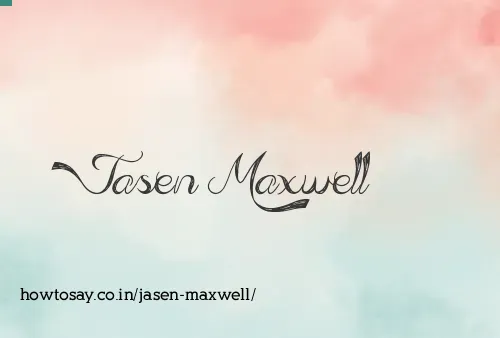Jasen Maxwell