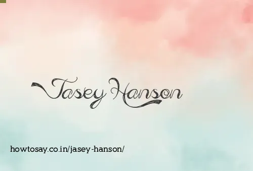 Jasey Hanson