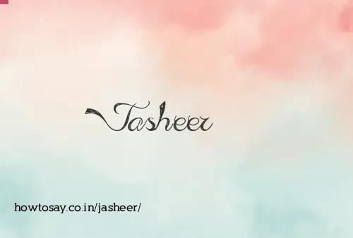 Jasheer