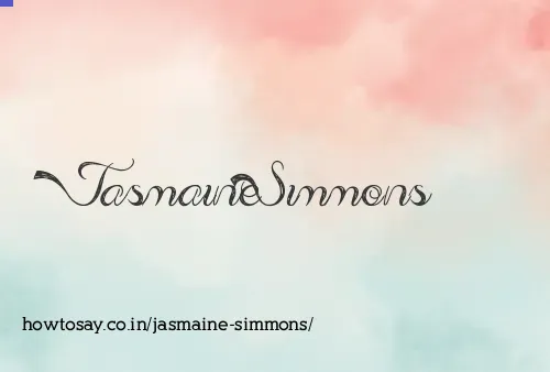 Jasmaine Simmons