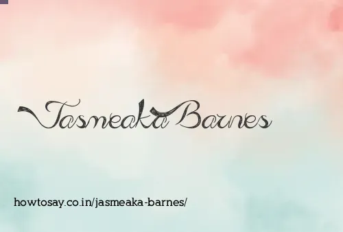 Jasmeaka Barnes
