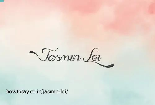 Jasmin Loi