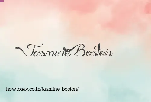 Jasmine Boston