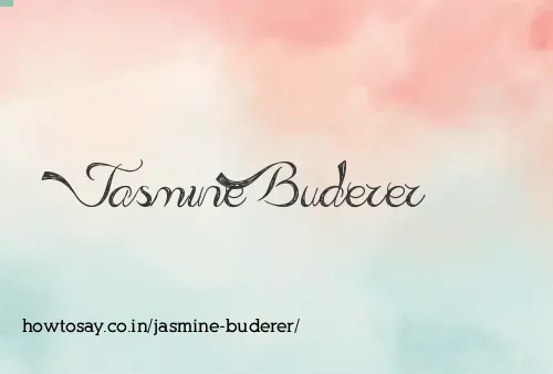 Jasmine Buderer
