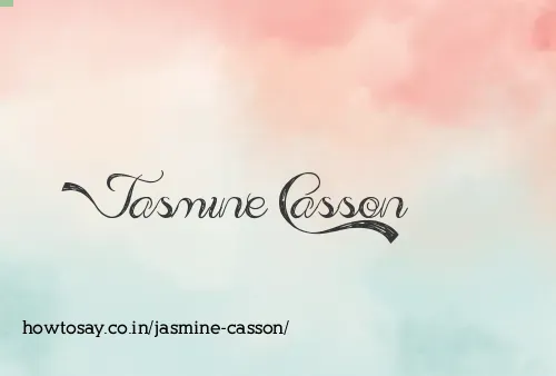 Jasmine Casson