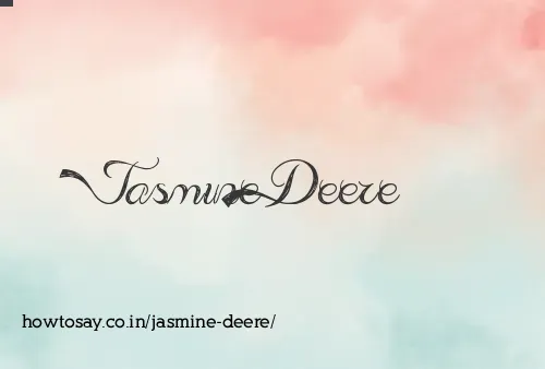 Jasmine Deere