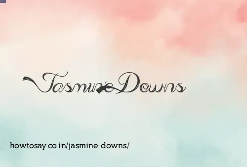 Jasmine Downs