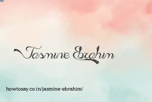 Jasmine Ebrahim