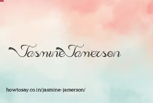 Jasmine Jamerson