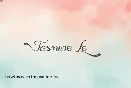 Jasmine Le