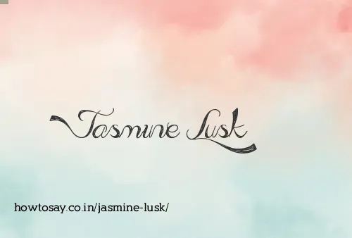 Jasmine Lusk
