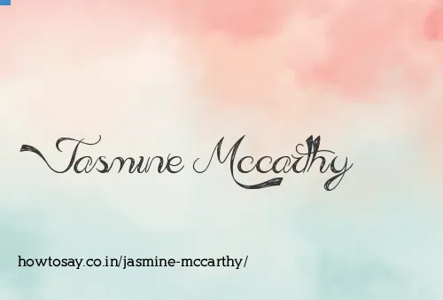Jasmine Mccarthy