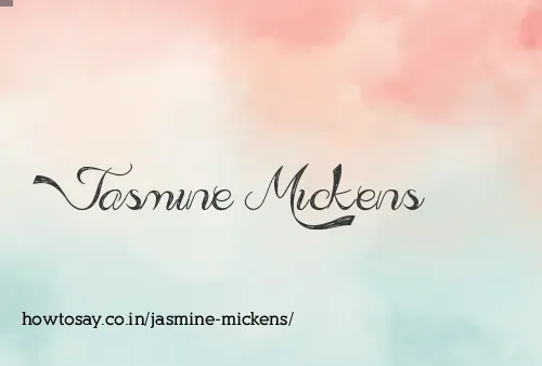 Jasmine Mickens