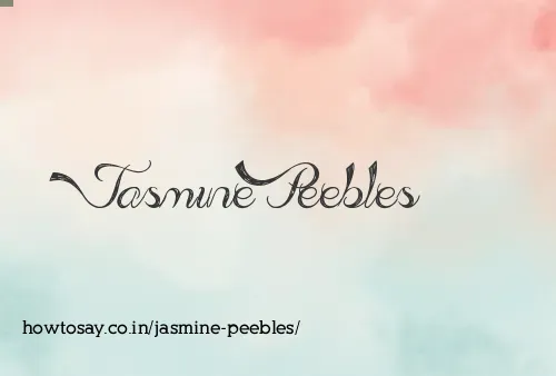 Jasmine Peebles
