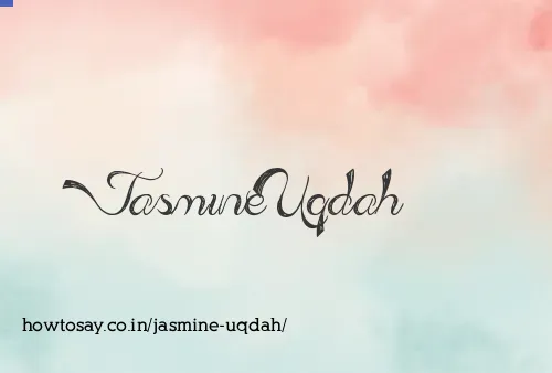 Jasmine Uqdah