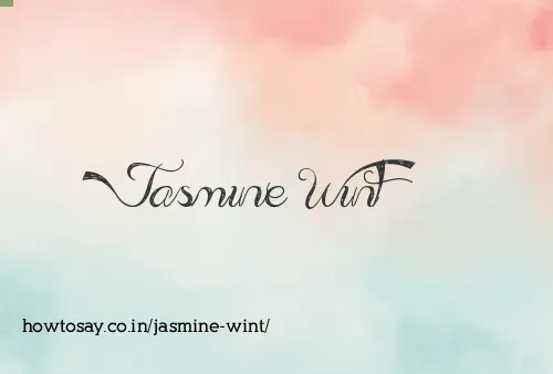 Jasmine Wint