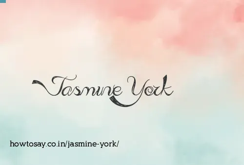 Jasmine York