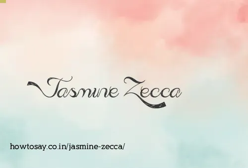 Jasmine Zecca