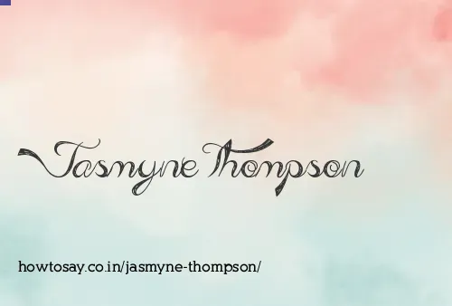 Jasmyne Thompson