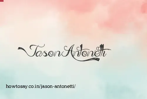 Jason Antonetti