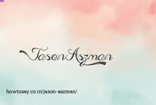 Jason Aszman