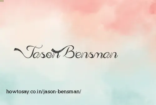 Jason Bensman