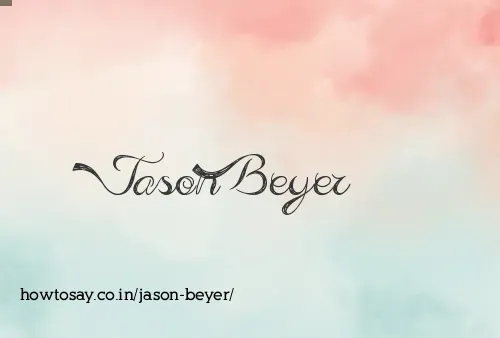 Jason Beyer