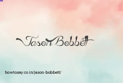 Jason Bobbett
