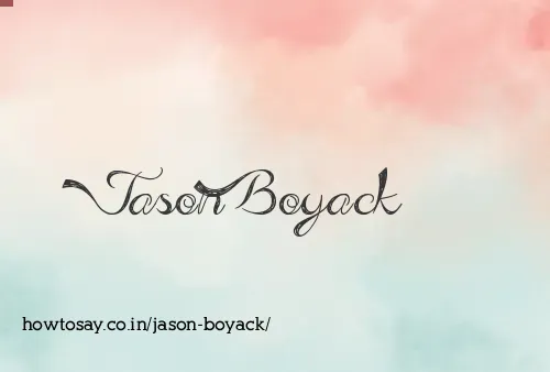 Jason Boyack