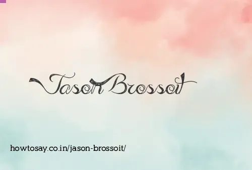 Jason Brossoit