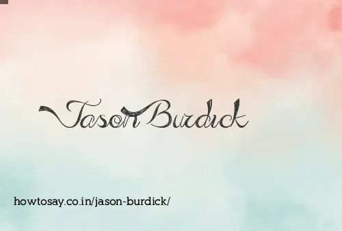 Jason Burdick