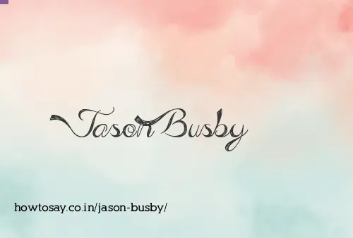 Jason Busby