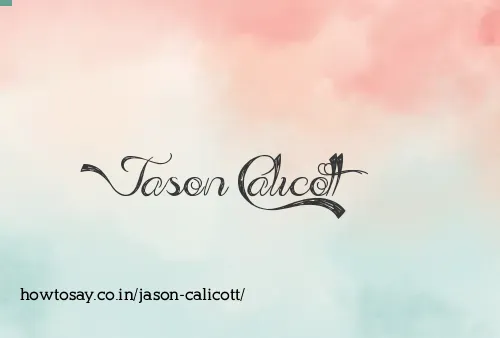 Jason Calicott