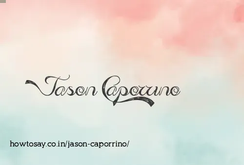 Jason Caporrino