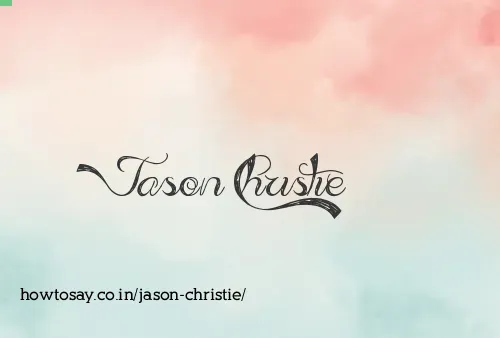 Jason Christie