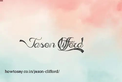 Jason Clifford