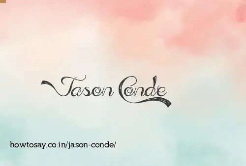 Jason Conde