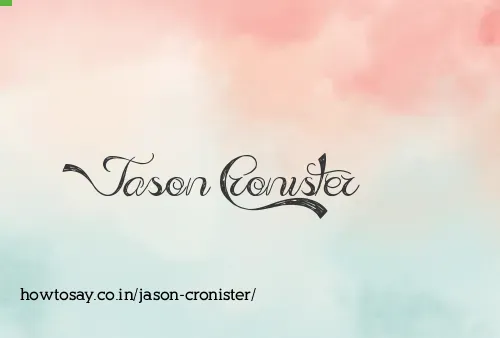 Jason Cronister