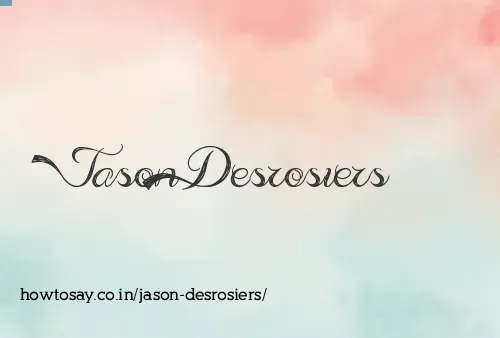 Jason Desrosiers