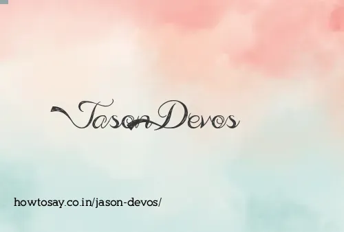 Jason Devos