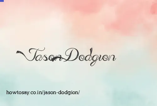 Jason Dodgion