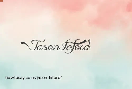 Jason Faford