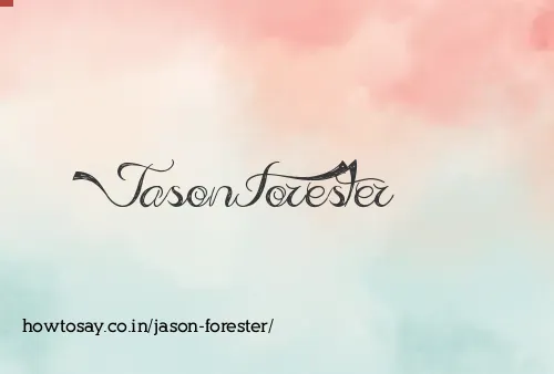 Jason Forester