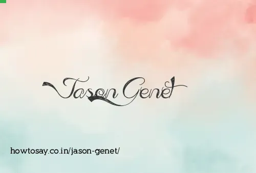 Jason Genet